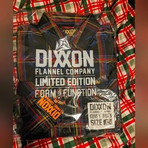 Dixxon Flannel Company Gun's N' Rose's Collaboration Flannel Large BNIB